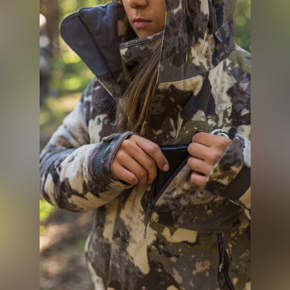 Prois GREANN PRIMALOFT GOLD INSULATED PARKA HUNTING CAMO- Size Medium EUC - Picture 1 of 14